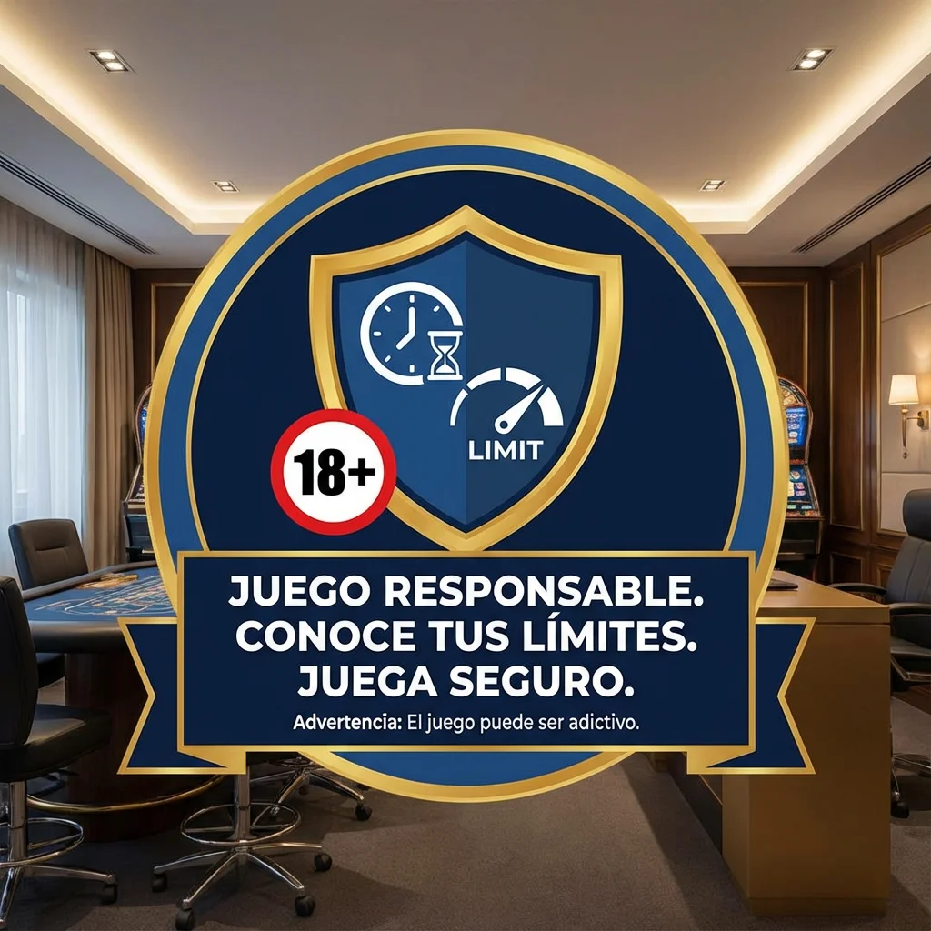 Juego responsable 18 años o más